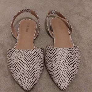 COPY - Torrid Cheetah print D'Orsay flats